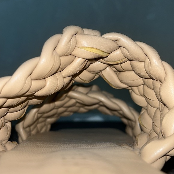 She and In slip on Braided Sandals Tan Womens size 38 - Picture 8 of 16